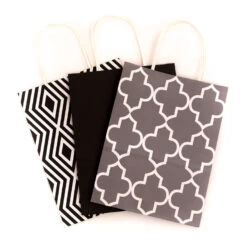 Hallmark 10.7" 12-Pack Assorted Kraft Paper Gift Bags 13 Hallmark 10.7" 12-Pack Assorted Kraft Paper Gift Bags -Cozy Home Accents Deals Store 10.7 Prints and Solids 12Pack Assorted Gift Bags 5EGB6051 07