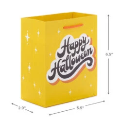 Hallmark 6.5" Assorted 8-Pack Happy Halloween Small Gift Bags -Cozy Home Accents Deals Store Assorted Happy Halloween Small Gift Bags 5HGB1879 03