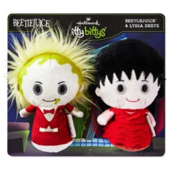 Hallmark Itty Bittys® Beetlejuice™ And Lydia Deetz Plush, Set Of 2 -Cozy Home Accents Deals Store Beetlejuice and Lydia Deetz Plush itty bittys 1KDD2094 03
