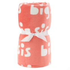 Hallmark Big Sis Fleece Blanket, 50x60 -Cozy Home Accents Deals Store Big Sis Fleece Blanket 1BBY4845 03