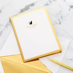 Hallmark Fun And Frightful 3D Pop-Up Halloween Card -Cozy Home Accents Deals Store Black Cat on Pumpkins 3D PopUp Halloween Card 1299IEH1003 07