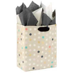 Hallmark Black/White/Cream 3-Pack Bulk Tissue Paper, 120 Sheets -Cozy Home Accents Deals Store BlackWhiteCream 3Pack Bulk Tissue Paper 5TIS1138 05