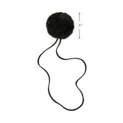 Hallmark 26" Black-and-White Fabric Gift Wrap With Elastic Band -Cozy Home Accents Deals Store BlackandWhite Square Flat Wrapping Cloth 1299EJR6377 05