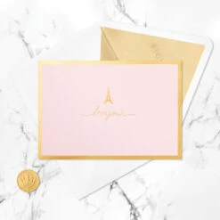 Hallmark Bonjour Eiffel Tower 3D Pop-Up Hello Card 15 Hallmark Bonjour Eiffel Tower 3D Pop-Up Hello Card -Cozy Home Accents Deals Store Bonjour Eiffel Tower 3D PopUp Hello Card 1299LAD9664 06