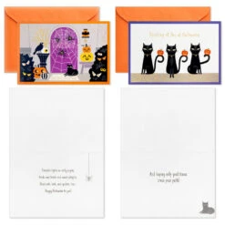 Hallmark Boo To You Boxed Halloween Cards Assortment, Pack Of 36 -Cozy Home Accents Deals Store Boo to You Boxed Halloween Cards Assortment 5ELT1011 05