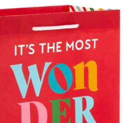 Hallmark Bright Wishes 8-Pack Christmas Gift Bags, Assorted Sizes And Designs -Cozy Home Accents Deals Store Bright Wishes Assortment Christmas Gift Bags 5XGB1447 04