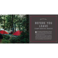 Camp Cocktails: Easy, Fun & Delicious Drinks For The Great Outdoors Book -Cozy Home Accents Deals Store Camp Cocktails for the Great Outdoors Book 9780760362532 03