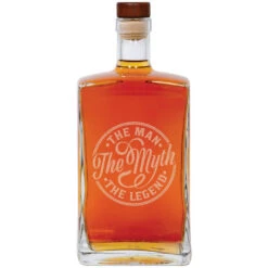 Carson Man Myth Legend Decanter, 25 Oz.