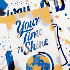 Hallmark Festive Grad Wishes Graduation Cards Assortment, Pack Of 36 -Cozy Home Accents Deals Store Casual Painted Money Holder Graduation Cards Assortment 5GEY2015 06