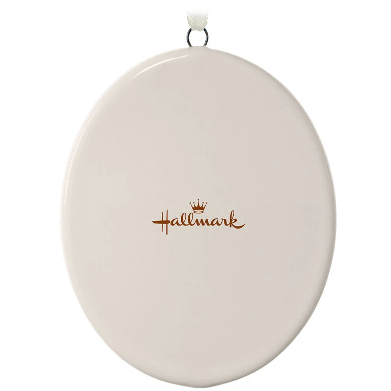 Hallmark Ceramic Text And Photo Ornament—Vertical Oval 6 Hallmark Ceramic Text And Photo Ornament—Vertical Oval - Image 6