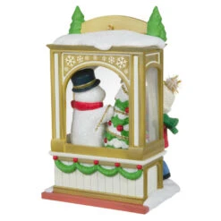 Hallmark Christmas Window 2023 Exclusive Ornament -Cozy Home Accents Deals Store Christmas Window 2023 Exclusive Ornament 2299QXC5618 06