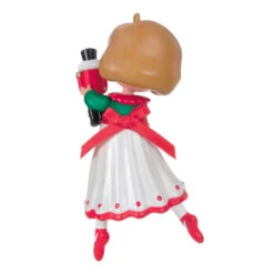 Hallmark Nutcracker Sweet Clara 2023 Exclusive Ornament -Cozy Home Accents Deals Store Clara With Nutcracker Keepsake Ornament 1799QXC5621 06