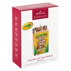 Hallmark Crayola® Colors Of The World Ornament -Cozy Home Accents Deals Store Colors of the World Crayons Box Keepsake Ornament 1899QXI7347 04