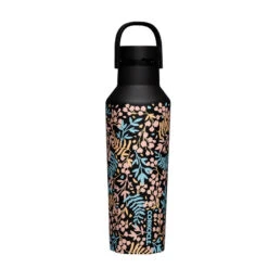 Corkcicle Radiant Garden Stainless Steel Sport Canteen, 20 Oz. 5 Corkcicle Radiant Garden Stainless Steel Sport Canteen, 20 Oz. -Cozy Home Accents Deals Store Corkcicle Black Floral Insulated Water Bottle 2020PRG 03