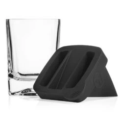 Corkcicle Whiskey Wedge Lowball Glass -Cozy Home Accents Deals Store Corkcicle Whiskey Wedge Lowball Glass 7001 03