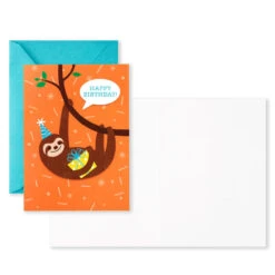 Hallmark Cute Animals Assorted Blank Kids Birthday Cards, Pack Of 48 -Cozy Home Accents Deals Store Cute Animals Birthday Cards Assortment Pack 5STZ1032 07