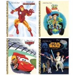 Penguin Random House Disney's 100th Anniversary Little Golden Books Boxed Set Of 12 -Cozy Home Accents Deals Store Disney Boxed Set of 12 Little Golden Books 9780593646052 04