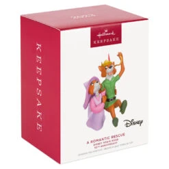 Hallmark Disney Robin Hood 50th Anniversary A Romantic Rescue Ornament -Cozy Home Accents Deals Store Disney Robin Hood Maid Marian Keepsake Ornament 2199QXD6589 04