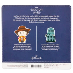 Hallmark Itty Bittys® Doctor Who The Fourth Doctor And Dalek Plush, Set Of 2 -Cozy Home Accents Deals Store Doctor Who Fourth Doctor and Dalek Plush itty bittys 1KDD2078 04