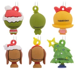 Mini Dr. Seuss's How The Grinch Stole Christmas!™ Shatterproof Hallmark Ornaments, Set Of 6 -Cozy Home Accents Deals Store Dr. Seuss How the Grinch Stole Christmas Miniature Christmas Ornaments Set of 6 3HCM912 06