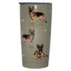 E&S Pets German Shepherd Stainless Steel Tumbler, 20 Oz.