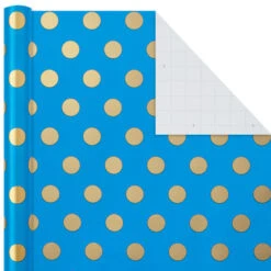 Hallmark Gold And Jewel Tones 3-Pack Wrapping Paper, 105 Sq. Ft. Total -Cozy Home Accents Deals Store Gold and Jewel Tones 3Pack Wrapping Paper Rolls 5EWR6389 06