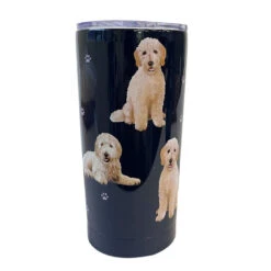 E&S Pets Goldendoodle Stainless Steel Tumbler, 20 Oz.