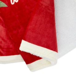 Hallmark Channel Red Oversized Blanket, 60x80 11 Hallmark Channel Red Oversized Blanket, 60x80 -Cozy Home Accents Deals Store Hallmark Channel FamilySized Blanket 1XKT3505 06