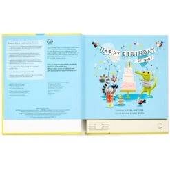 Hallmark Happy Birthday To You! Recordable Storybook With Music -Cozy Home Accents Deals Store Happy Birthday to You Recordable Storybook With Music 1KOB1233 03