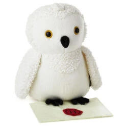 Hallmark Harry Potter™ Hedwig™ Stuffed Animal, 9" 5 Hallmark Harry Potter™ Hedwig™ Stuffed Animal, 9" -Cozy Home Accents Deals Store Harry Potter Hedwig Owl Knitted Stuffed Animal 1BBY4812 03