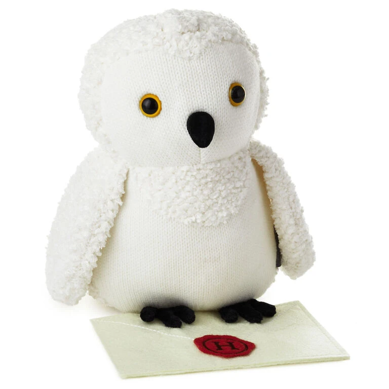 Hallmark Harry Potter™ Hedwig™ Stuffed Animal, 9" 3 Hallmark Harry Potter™ Hedwig™ Stuffed Animal, 9" - Image 3