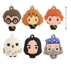 Mini Harry Potter™ And Friends Shatterproof Hallmark Ornaments, Set Of 6 -Cozy Home Accents Deals Store Harry Potter and Friends Miniature Christmas Ornaments Set of 6 2HCM9230 03
