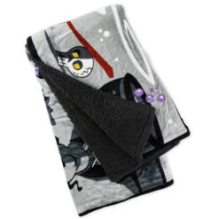 Hallmark Disney Hocus Pocus Black Flame Candle Blanket, 50x60 -Cozy Home Accents Deals Store Hocus Pocus Black Flame Candle Fleece Blanket 1HGN1506 02
