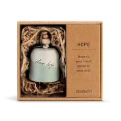Demdaco Hope Mini Inspired Bell, 2.5" 5 Demdaco Hope Mini Inspired Bell, 2.5" -Cozy Home Accents Deals Store Hope Mini Inspired Bell 1008010013 03