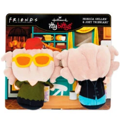 Hallmark Itty Bittys® Friends Joey And Monica Plush, Set Of 2 -Cozy Home Accents Deals Store Joey and Monica Turkey Heads Plush Friends itty bittys 1KDD2071 03