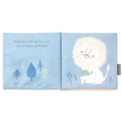 Hallmark The Lion And The Lamb: A Touch & Feel Book About God's Love Cloth Book -Cozy Home Accents Deals Store Lion and Lamb Touch Feel Soft Plush Cloth Book 1BBY4854 03
