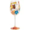 Lolita® June Birthday Month Handpainted Wine Glass, 15 Oz.