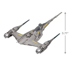 Hallmark Star Wars: The Mandalorian™ The Mandalorian's N-1 Starfighter™ Ornament -Cozy Home Accents Deals Store Mandalorian Starfighter Keepsake Ornament 2999QXI7119 03