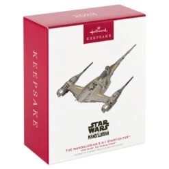 Hallmark Star Wars: The Mandalorian™ The Mandalorian's N-1 Starfighter™ Ornament -Cozy Home Accents Deals Store Mandalorian Starfighter Keepsake Ornament 2999QXI7119 04