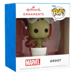 Marvel Guardians Of The Galaxy Groot Funko POP!® Hallmark Ornament -Cozy Home Accents Deals Store Marvel Guardians of the Galaxy Groot Funko POP Christmas Ornament 3HCM1099 04