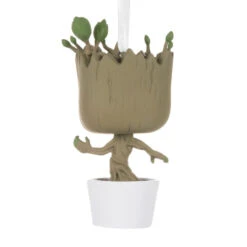 Marvel Guardians Of The Galaxy Groot Funko POP!® Hallmark Ornament -Cozy Home Accents Deals Store Marvel Guardians of the Galaxy Groot Funko POP Christmas Ornament 3HCM1099 06