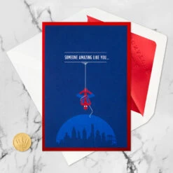 Hallmark Marvel Spider-Man You Deserve An Amazing Day 3D Pop-Up Card -Cozy Home Accents Deals Store Marvel SpiderMan Amazing 3D PopUp Card 1499LAD2901 05