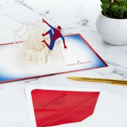 Hallmark Marvel Spider-Man You Deserve An Amazing Day 3D Pop-Up Card -Cozy Home Accents Deals Store Marvel SpiderMan Amazing 3D PopUp Card 1499LAD2901 07