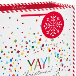 Hallmark Merry And Bright 8-Pack Christmas Gift Bags, Assorted Sizes And Designs -Cozy Home Accents Deals Store Merry and Bright Assortment Christmas Gift Bags 5XGB1402 04