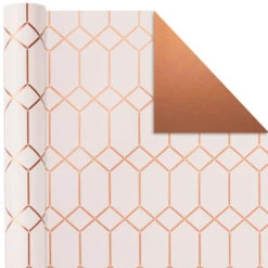Hallmark Metallic Shimmer 3-Pack Reversible Wrapping Paper, 120 Sq. Ft. Total 10 Hallmark Metallic Shimmer 3-Pack Reversible Wrapping Paper, 120 Sq. Ft. Total -Cozy Home Accents Deals Store Metallic Shimmer 3Pack Reversible Wrapping Paper 5EWR2435 05