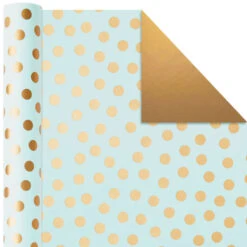 Hallmark Metallic Shimmer 3-Pack Reversible Wrapping Paper, 120 Sq. Ft. Total 11 Hallmark Metallic Shimmer 3-Pack Reversible Wrapping Paper, 120 Sq. Ft. Total -Cozy Home Accents Deals Store Metallic Shimmer 3Pack Reversible Wrapping Paper 5EWR2435 06