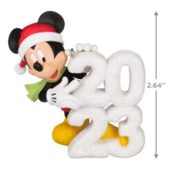 Hallmark Disney Mickey Mouse A Year Of Disney Magic 2023 Ornament -Cozy Home Accents Deals Store Mickey Mouse 2023 Keepsake Ornament 1799QXD6537 03
