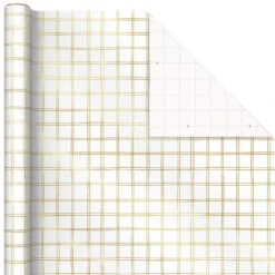 Hallmark Modern Holiday 3-Pack Wrapping Paper Assortment, 120 Sq. Ft. -Cozy Home Accents Deals Store Modern Holiday Wrapping Paper 5JXW1205 05