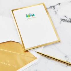 Hallmark Love Sharing Life's Adventure With You 3D Pop-Up Love Card 12 Hallmark Love Sharing Life's Adventure With You 3D Pop-Up Love Card -Cozy Home Accents Deals Store Mountains and Trees 3D PopUp Love Card 1299LAD2890 05