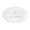 Mud Pie Happy Definition Oval Ceramic Platter